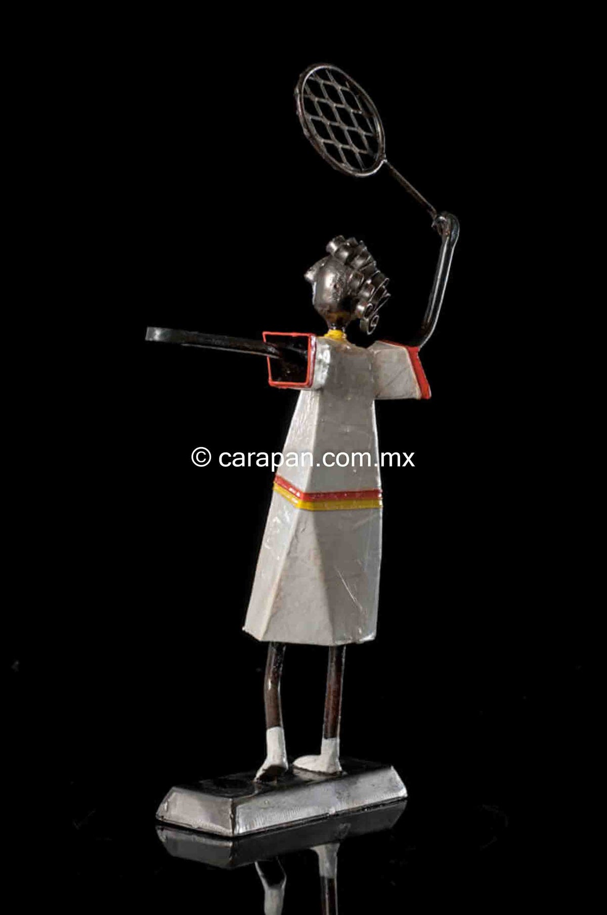 Female Tennis Player sculpture by Mexican Artist Manuel Felguerez