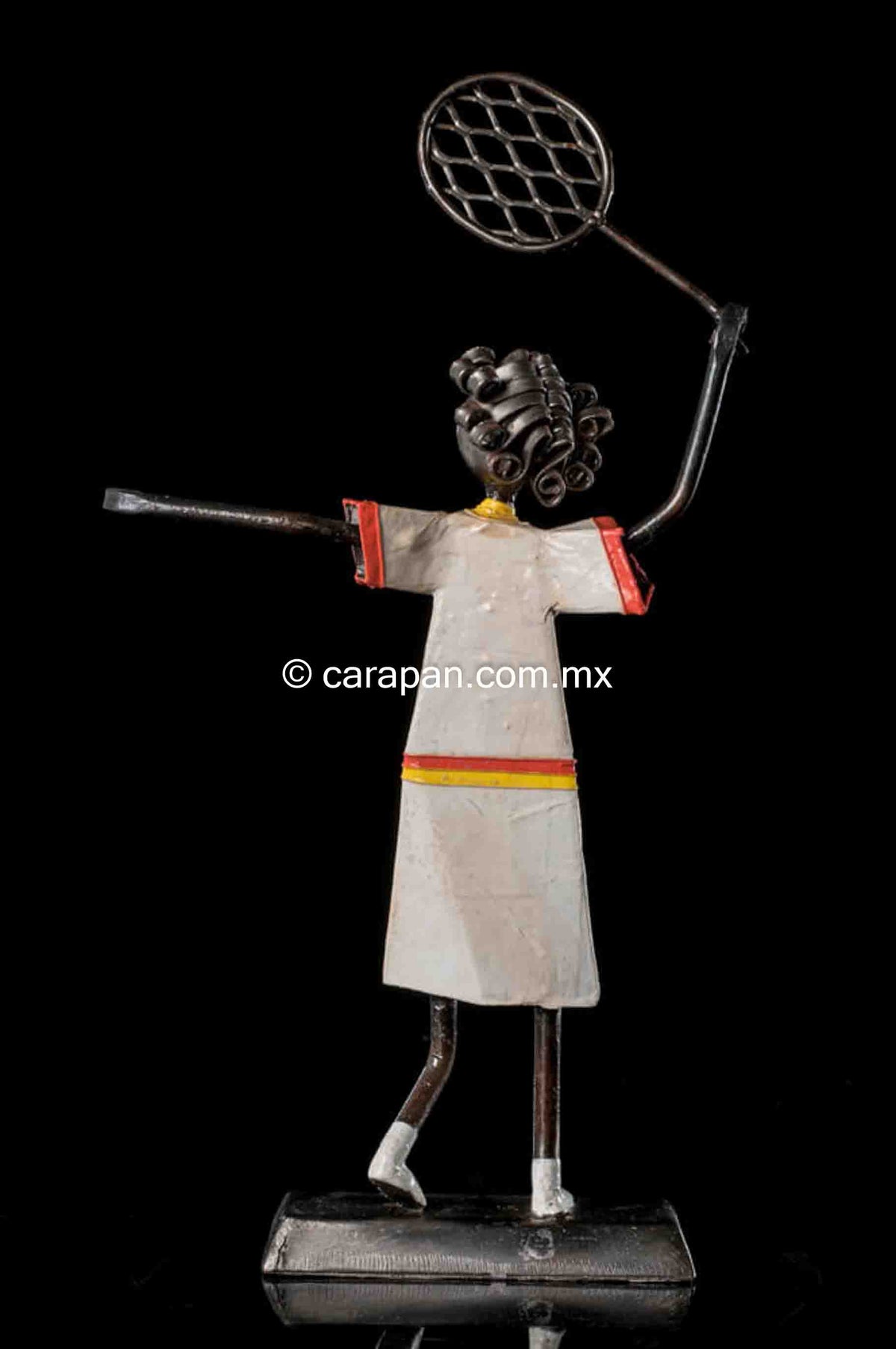Female Tennis Player sculpture by Mexican Artist Manuel Felguerez