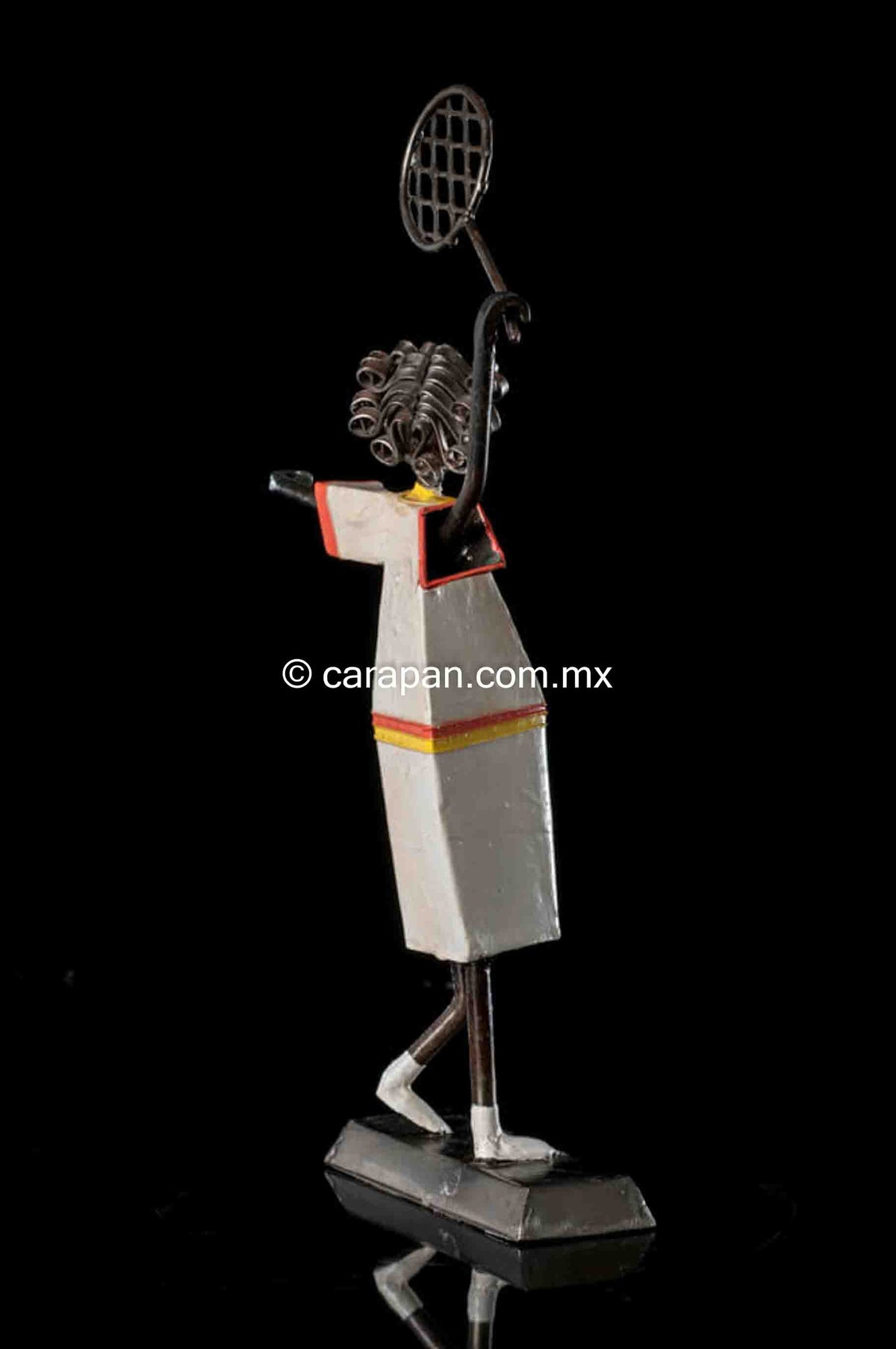Female Tennis Player sculpture by Mexican Artist Manuel Felguerez
