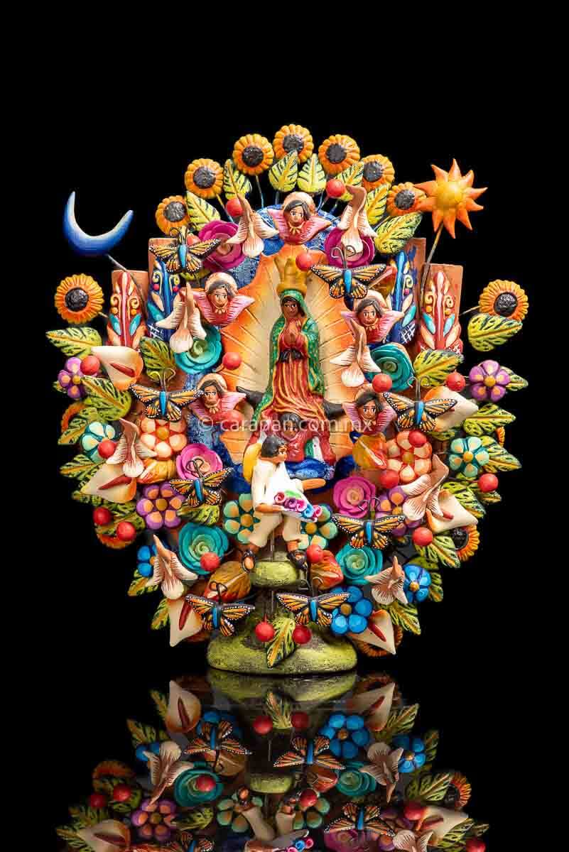 Virgin of Guadalupe Mexican Tree of Life