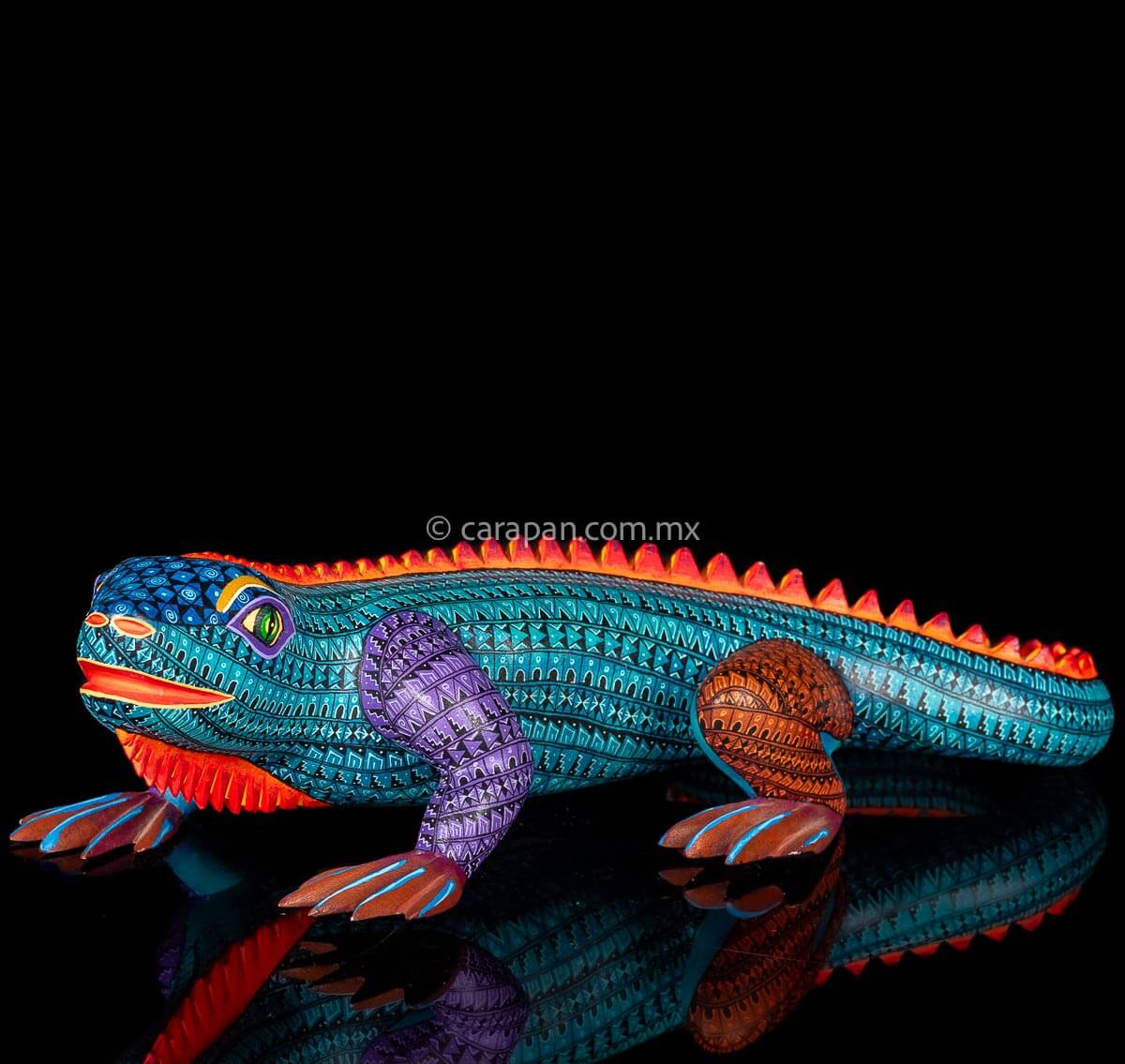 izard Wood Carving  Alebrije from Oaxaca