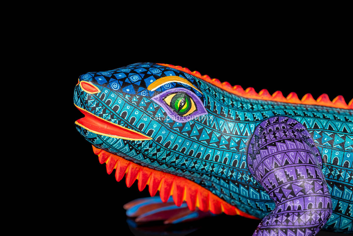 izard Wood Carving  Alebrije from Oaxaca