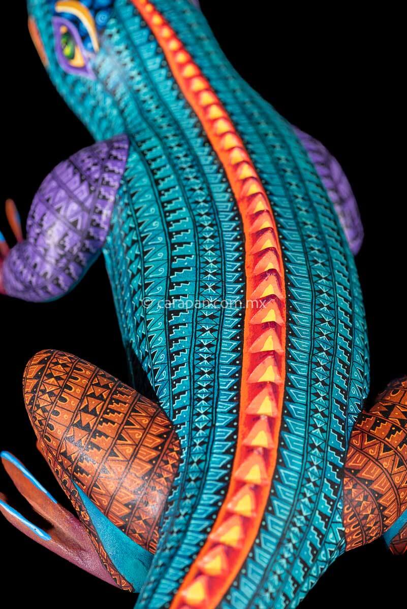 izard Wood Carving  Alebrije from Oaxaca