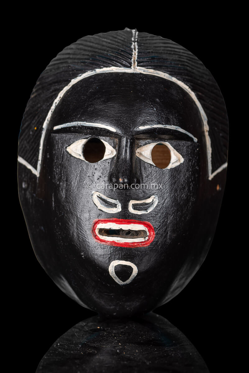 Mexican Black Mask Male Character