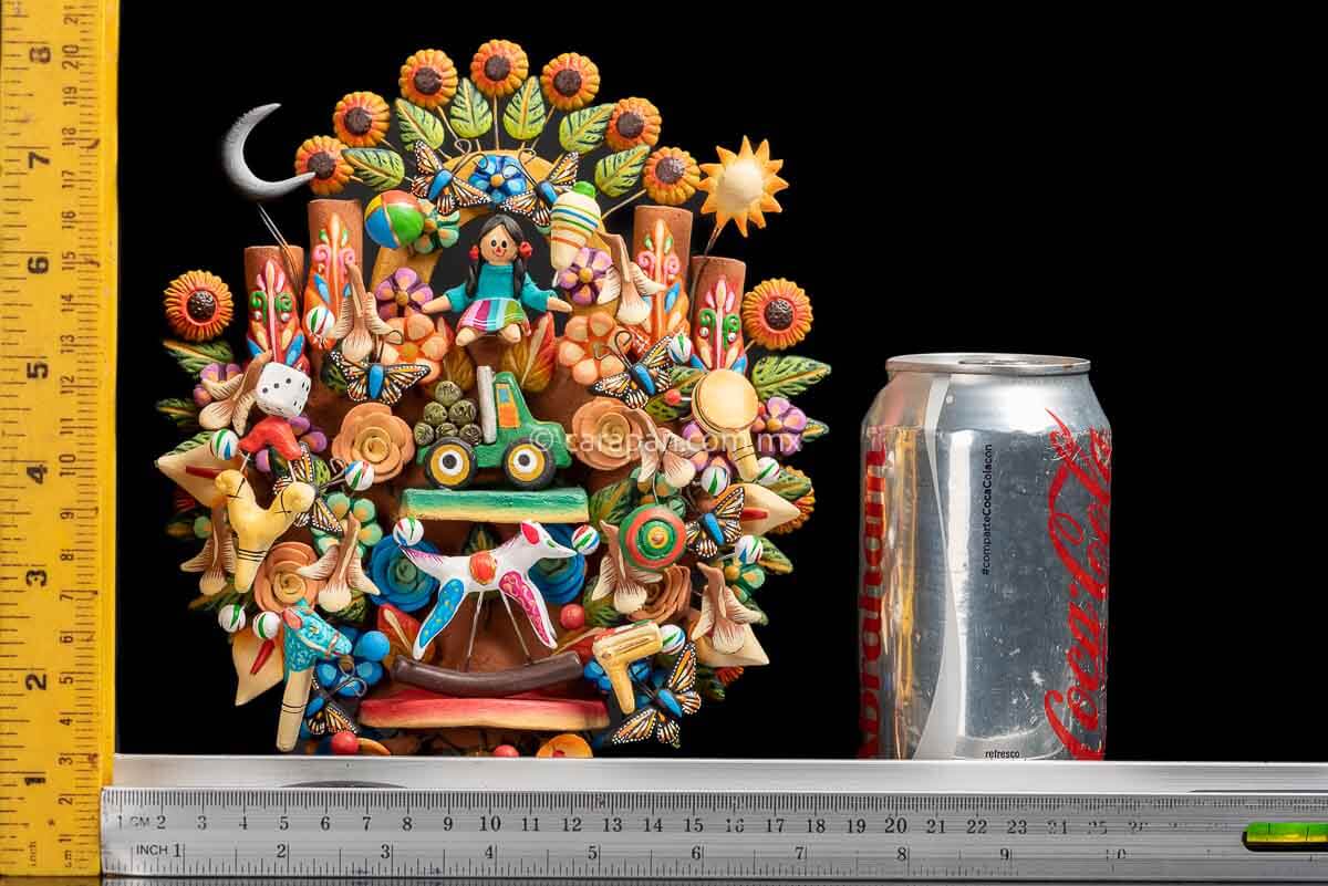 Mexican Toys Tree of Life Ruler
