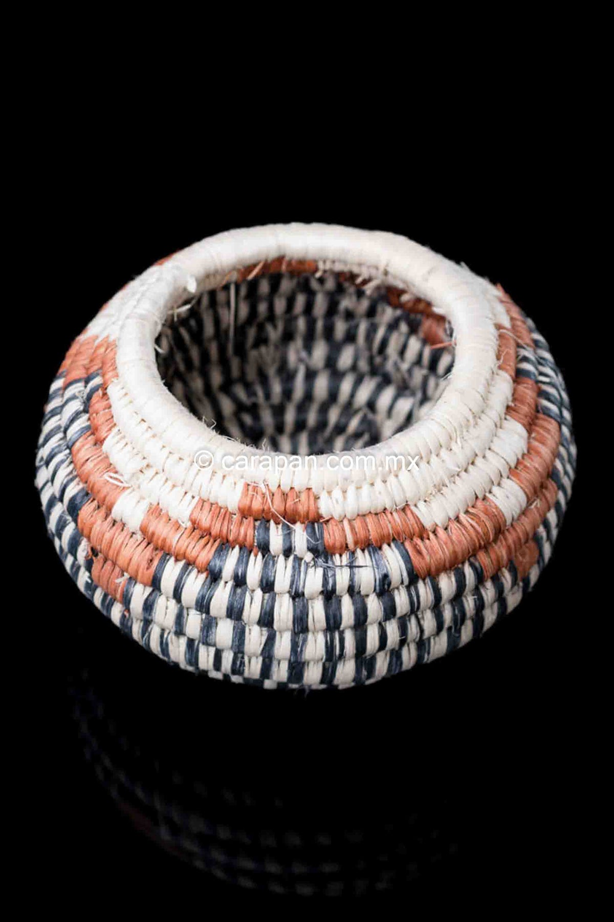 Black & Brown Seri Torote basket detail