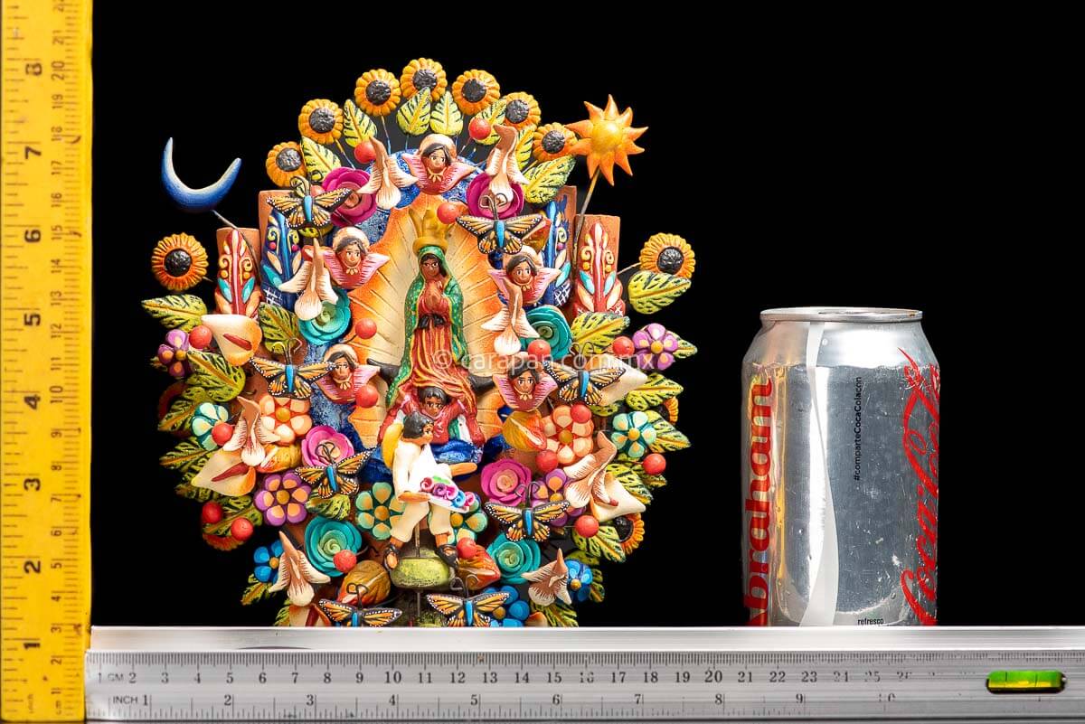 Virgin of Guadalupe Mexican Tree of Life Rulers