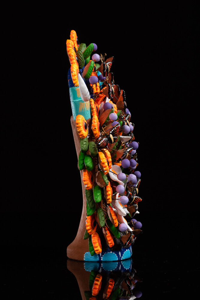 Butterfly-Mexican-Tree-of-Life-Metepec-Pottery
