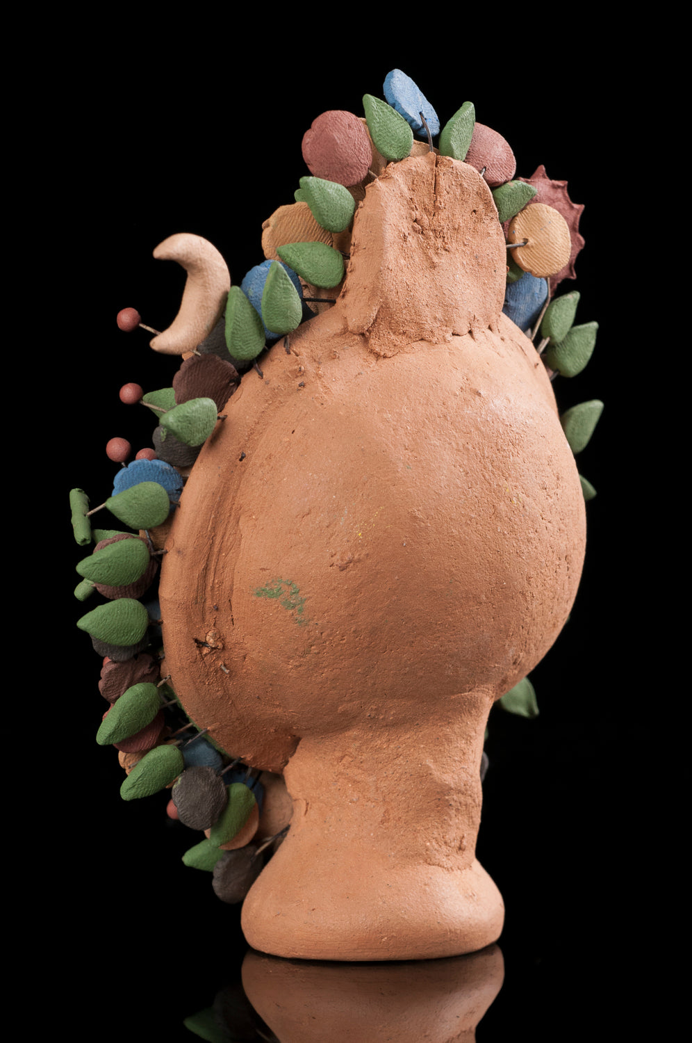 Clay tree of life from Metepec Mexico