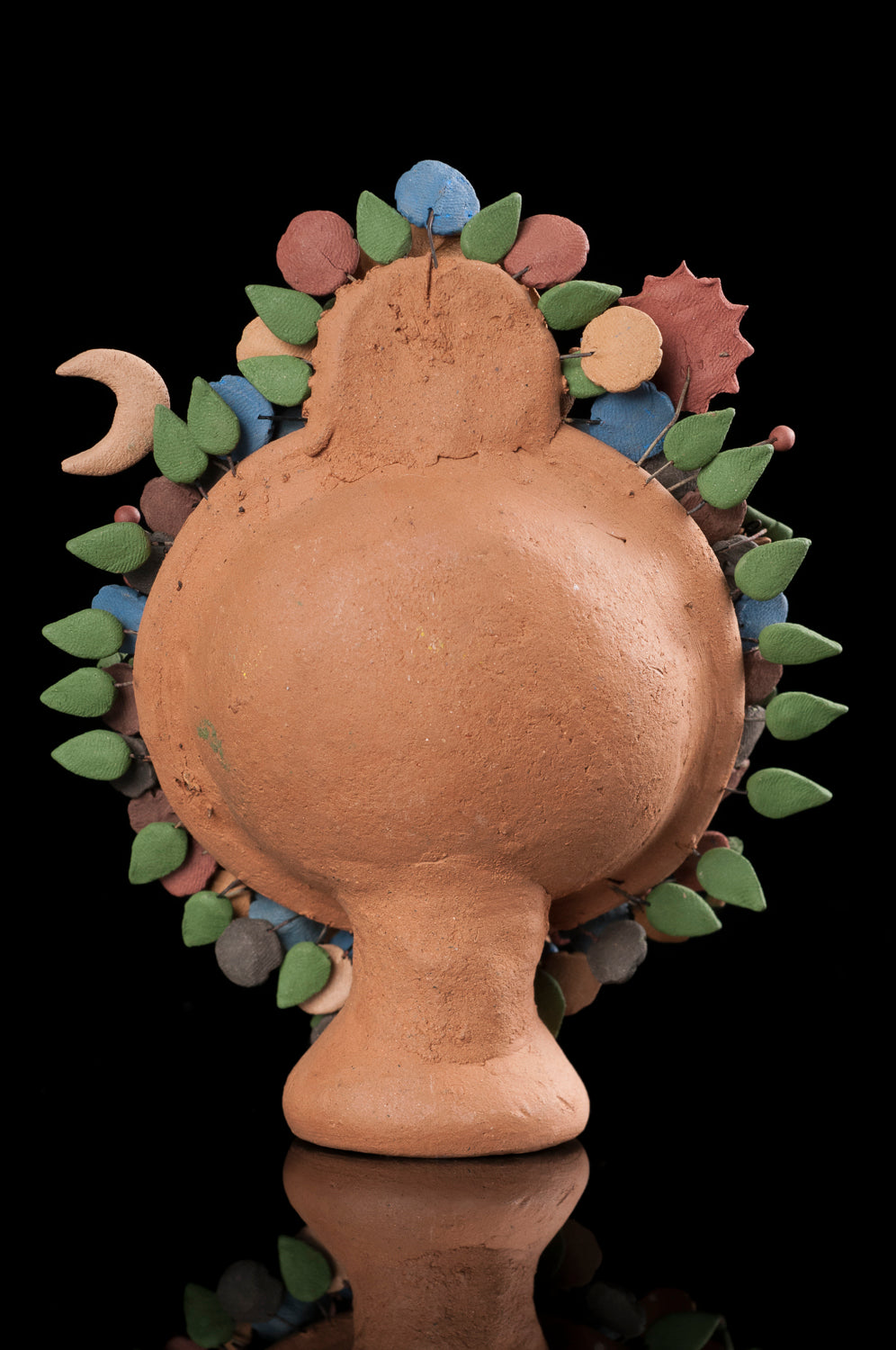 Clay tree of life from Metepec Mexico