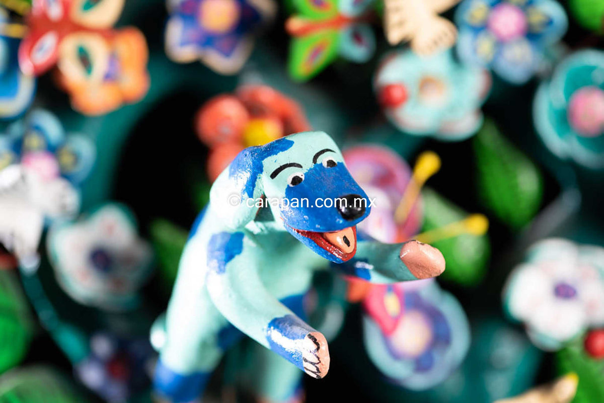 Dogs Mexican Tree of Life Betus Clay