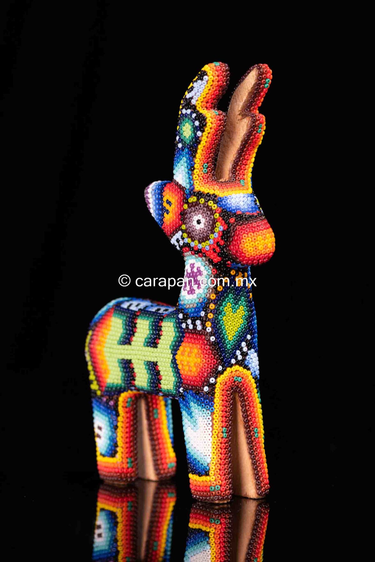 Huichol Beaded Art Deer