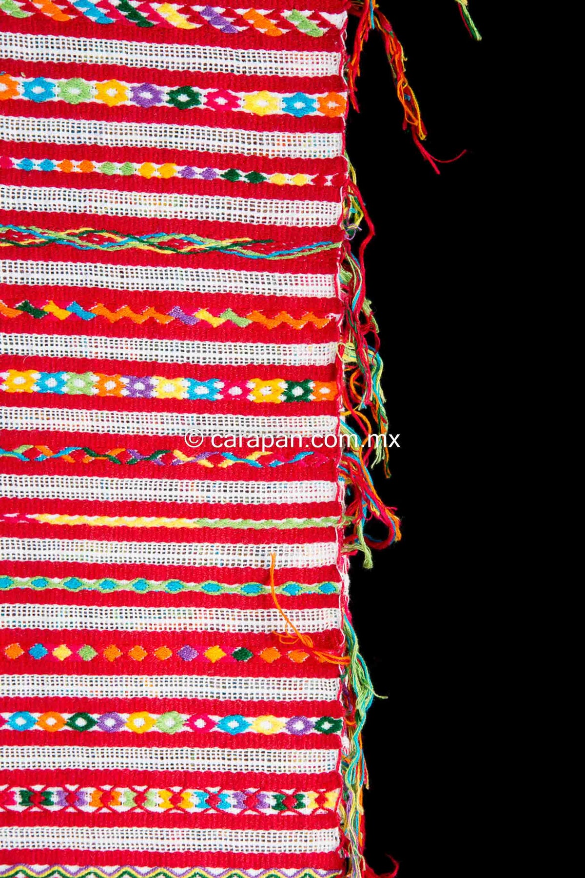 Cotton Huipil from Oaxaca Mexico Traditional Indigenous Textile Art