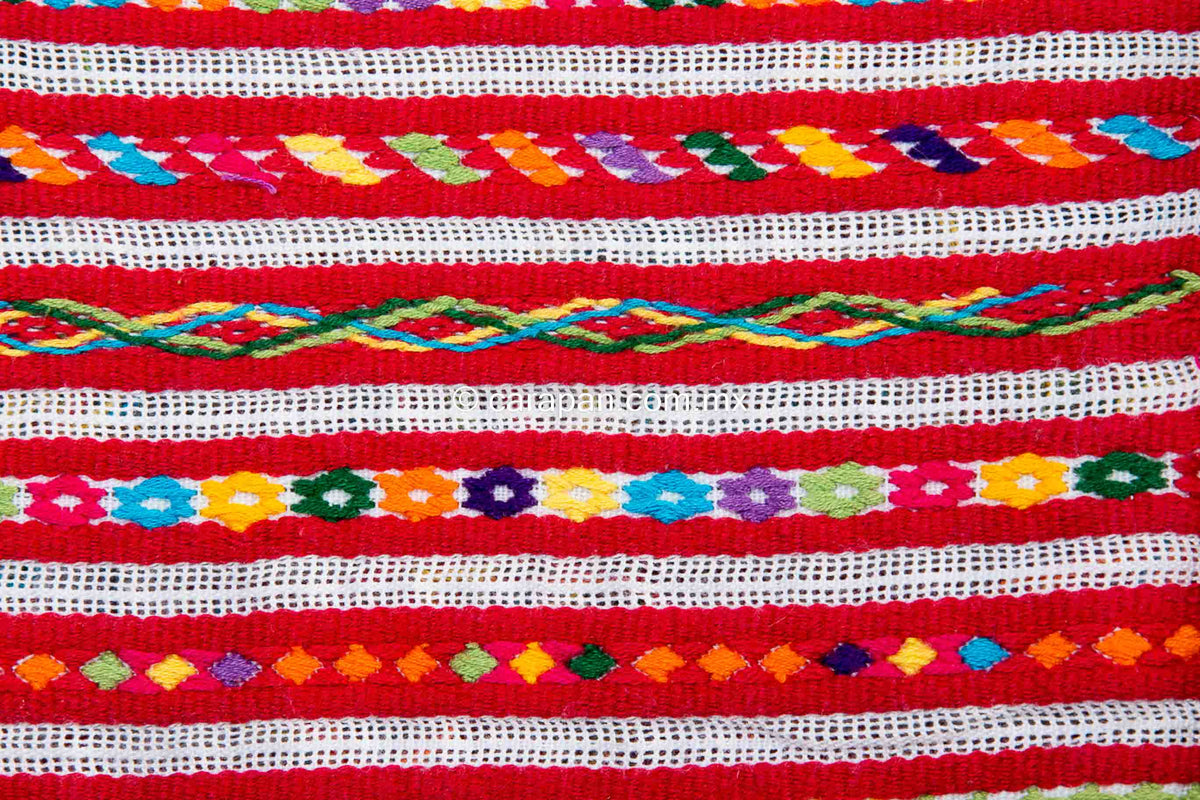 Cotton Huipil from Oaxaca Mexico Traditional Indigenous Textile Art