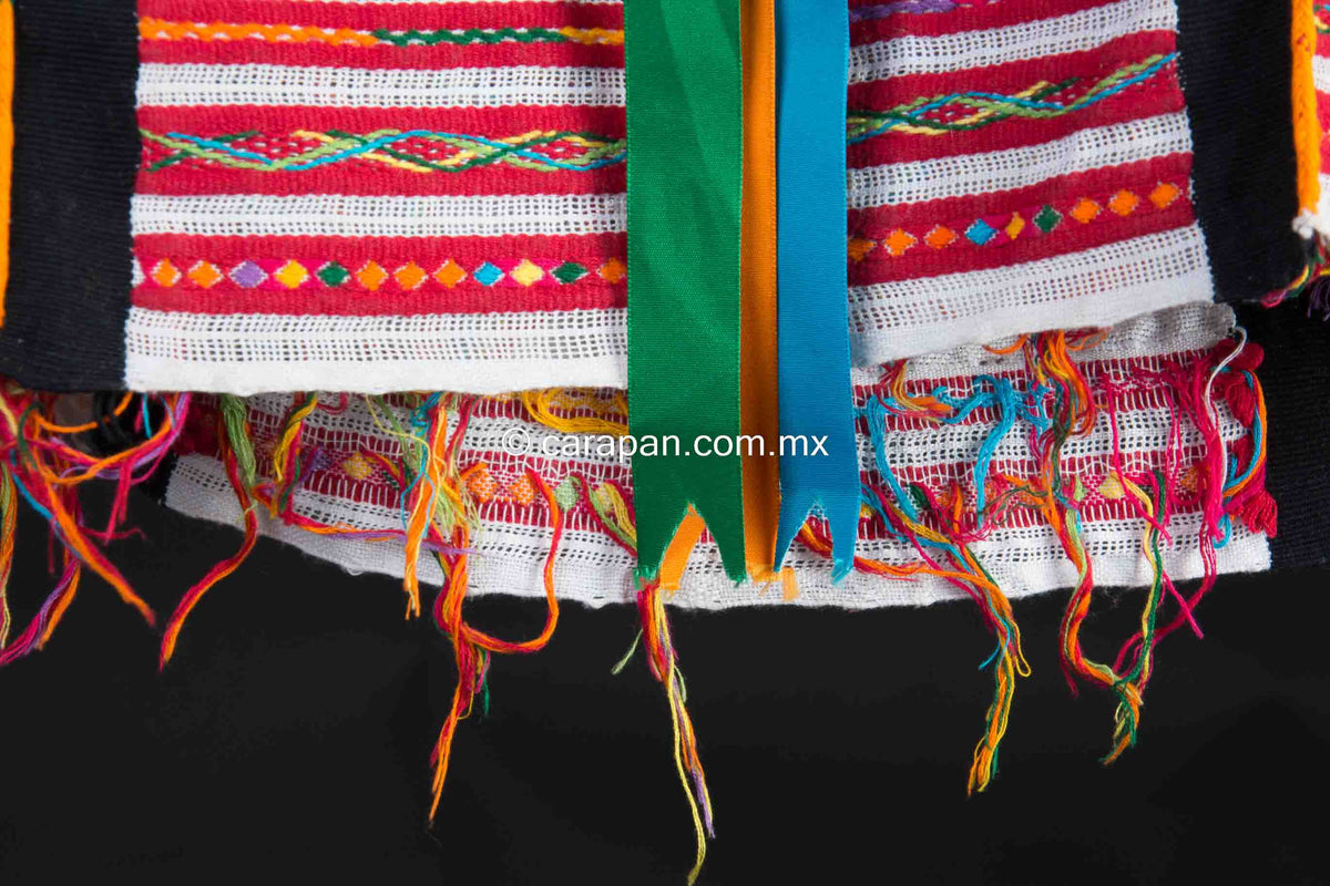 Cotton Huipil from Oaxaca Mexico Traditional Indigenous Textile Art