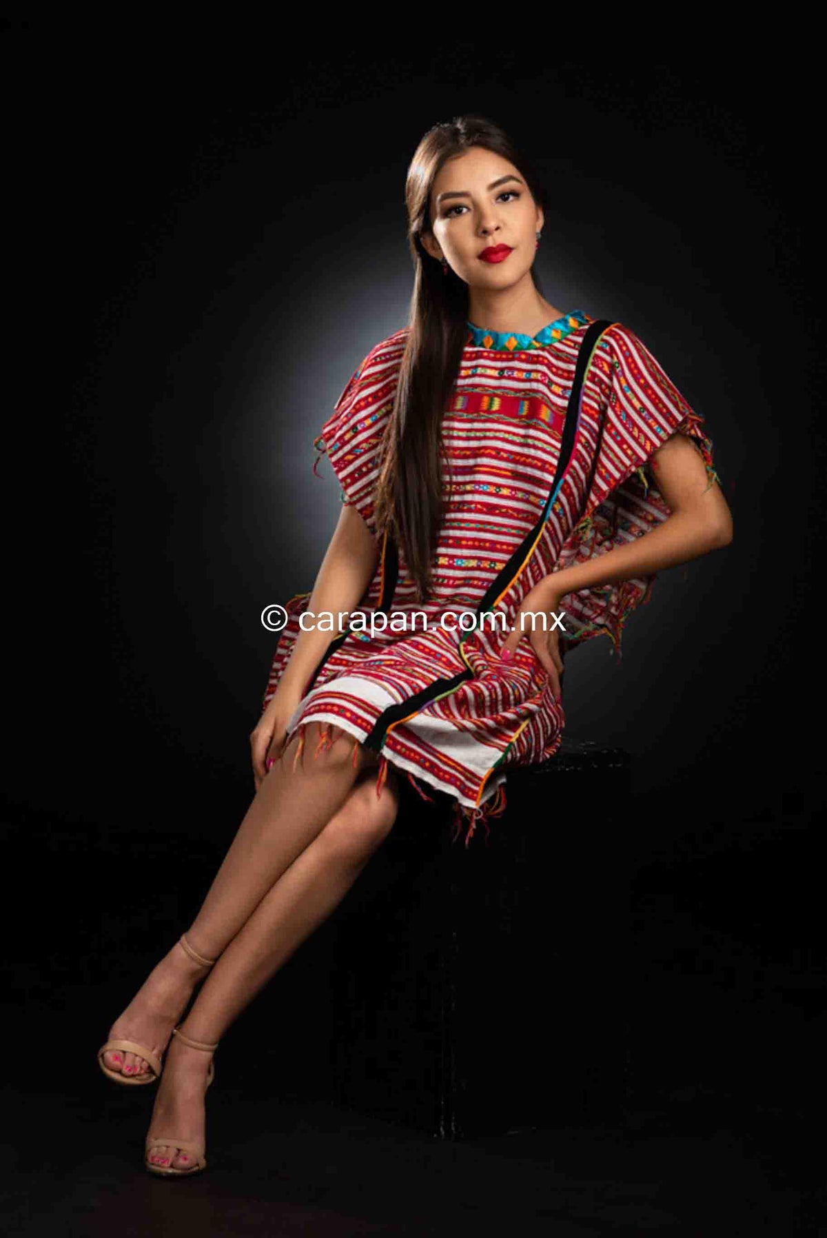 Cotton Huipil from Oaxaca Mexico Traditional Indigenous Textile Art