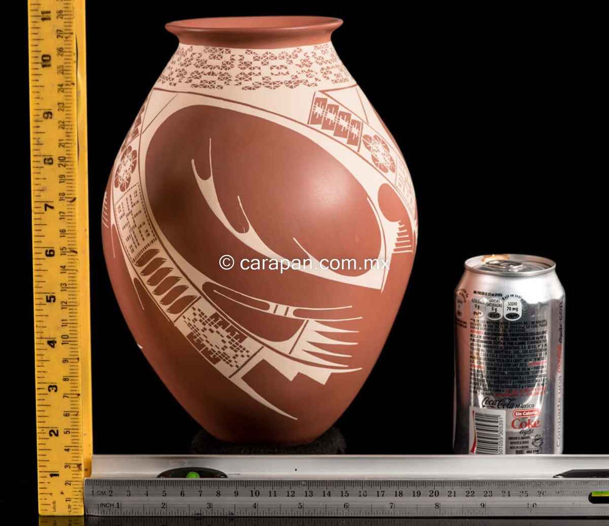 Mata-Ortiz-ceramic-pot-brown-loya-