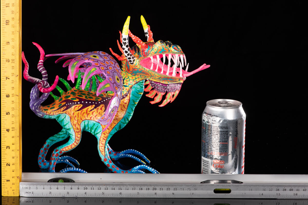 Alebrije Mexican Dragon Paper Mache Folk Art