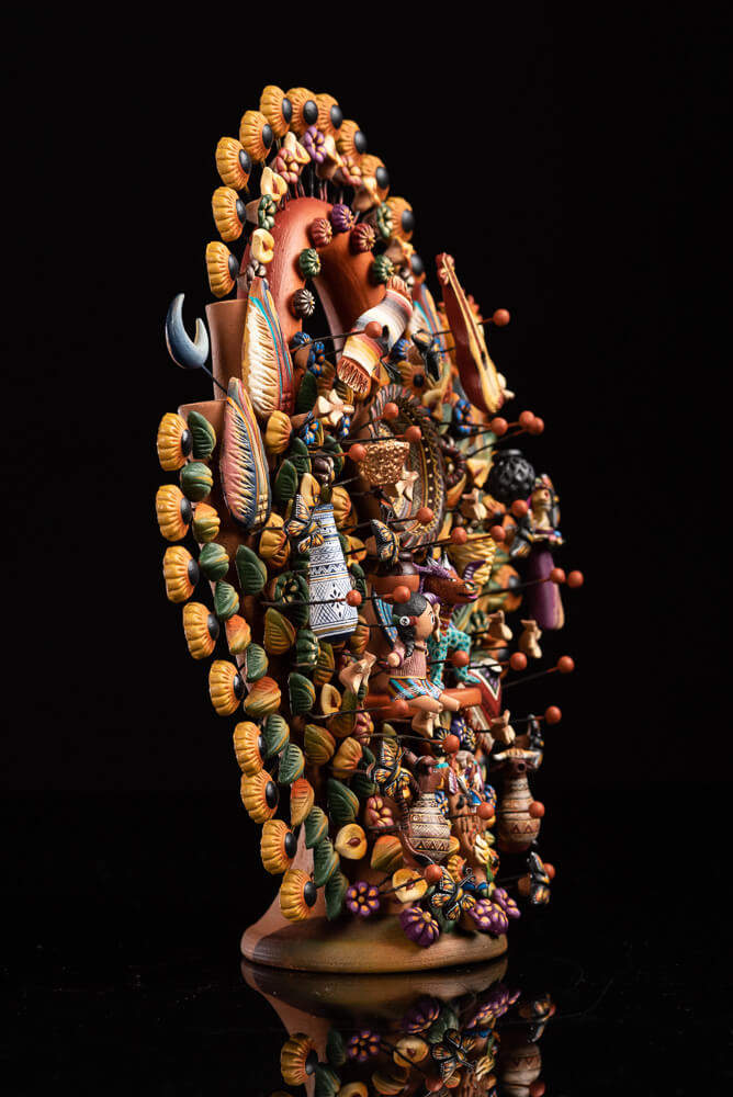 Mexican-Folk-Art-Tree-of-Life-Metepec-Pottery