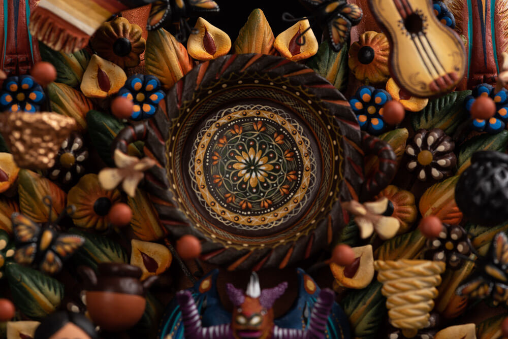 Mexican-Folk-Art-Tree-of-Life-Metepec-Pottery