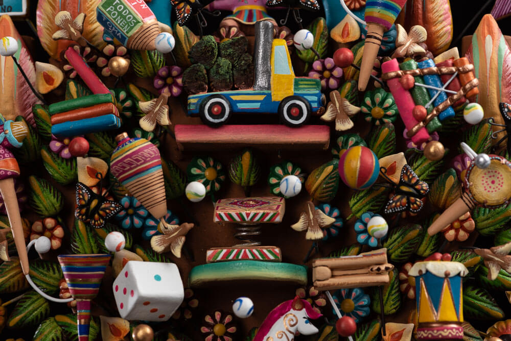 Mexican-Toys-Tree-of-life-Metepec-Pottery