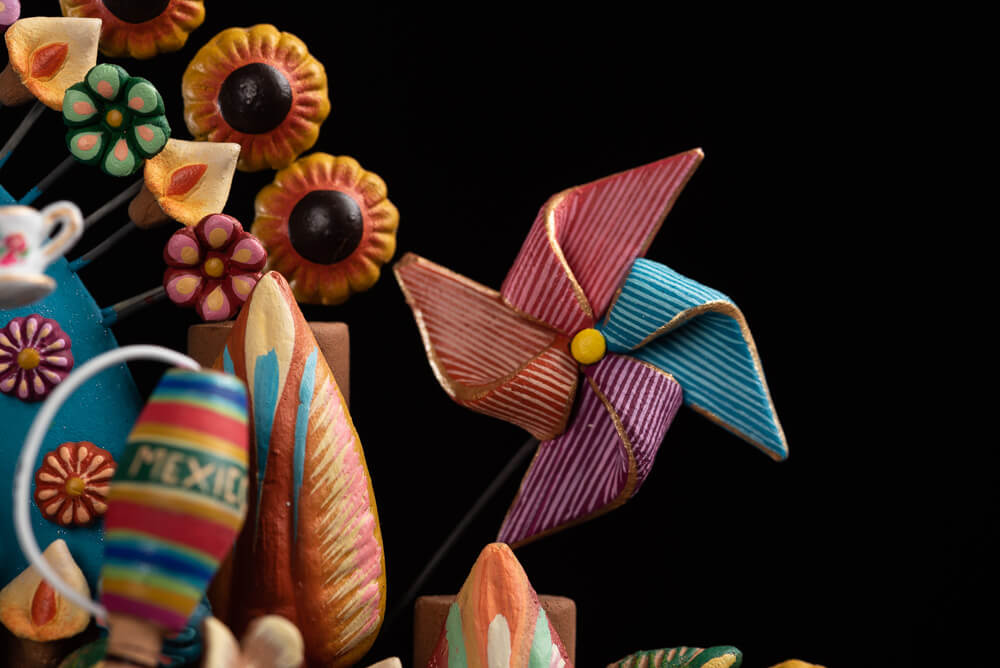 Mexican-Toys-Tree-of-life-Metepec-Pottery