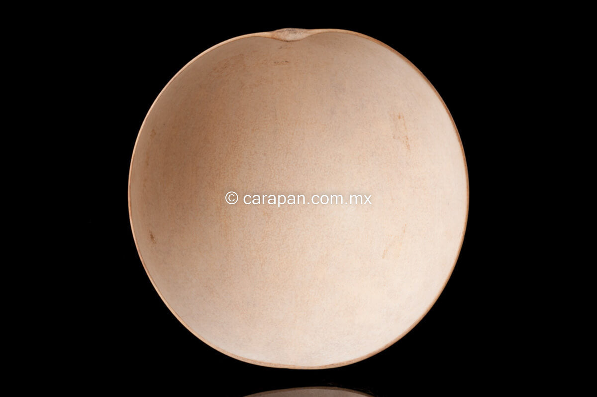 Oaxacan Etched Gourd with Portrait of President Benito Juarez