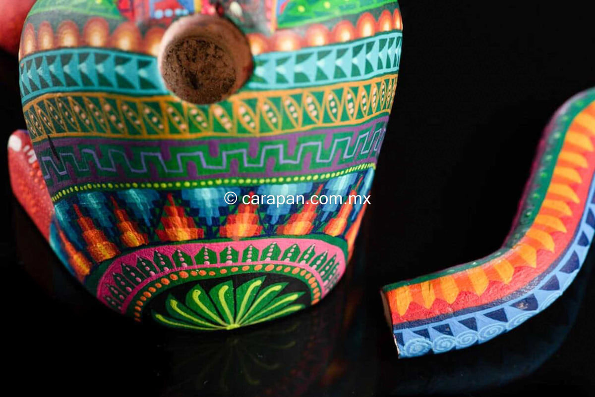 Dog Alebrije Oaxacan Wood Carving
