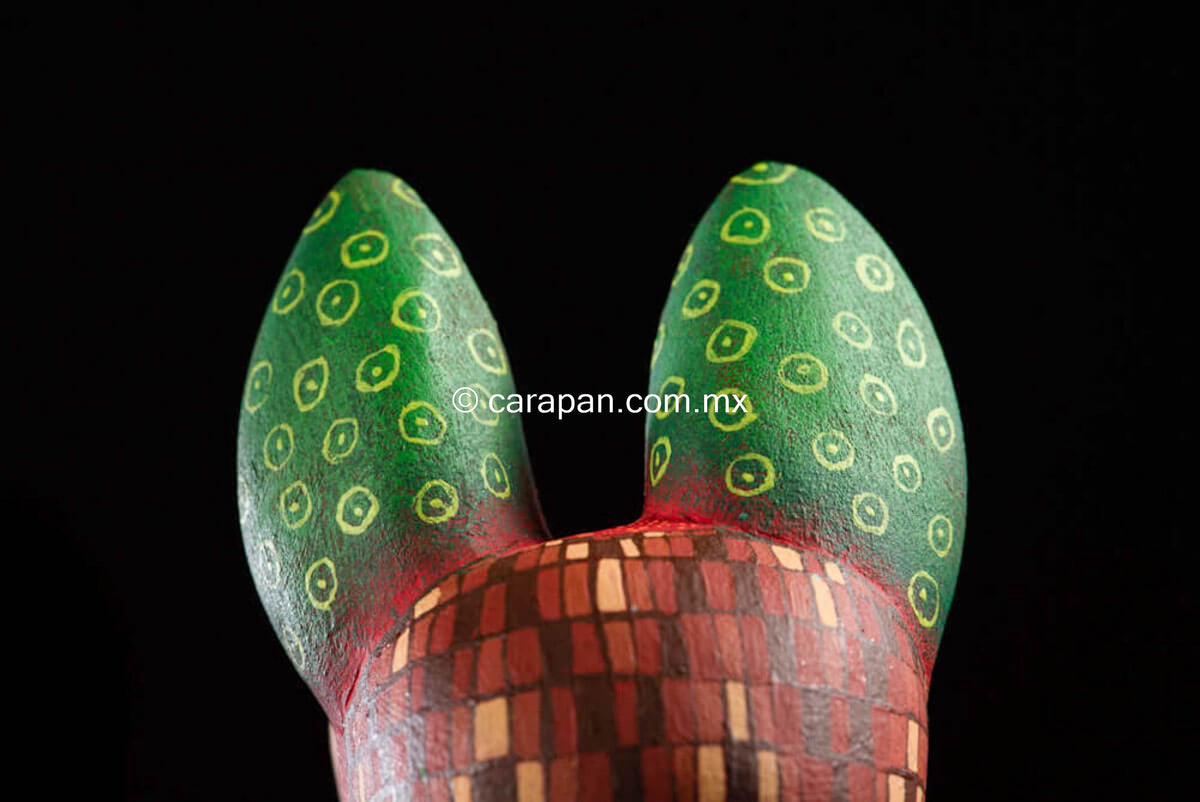 Dog Alebrije Oaxacan Wood Carving