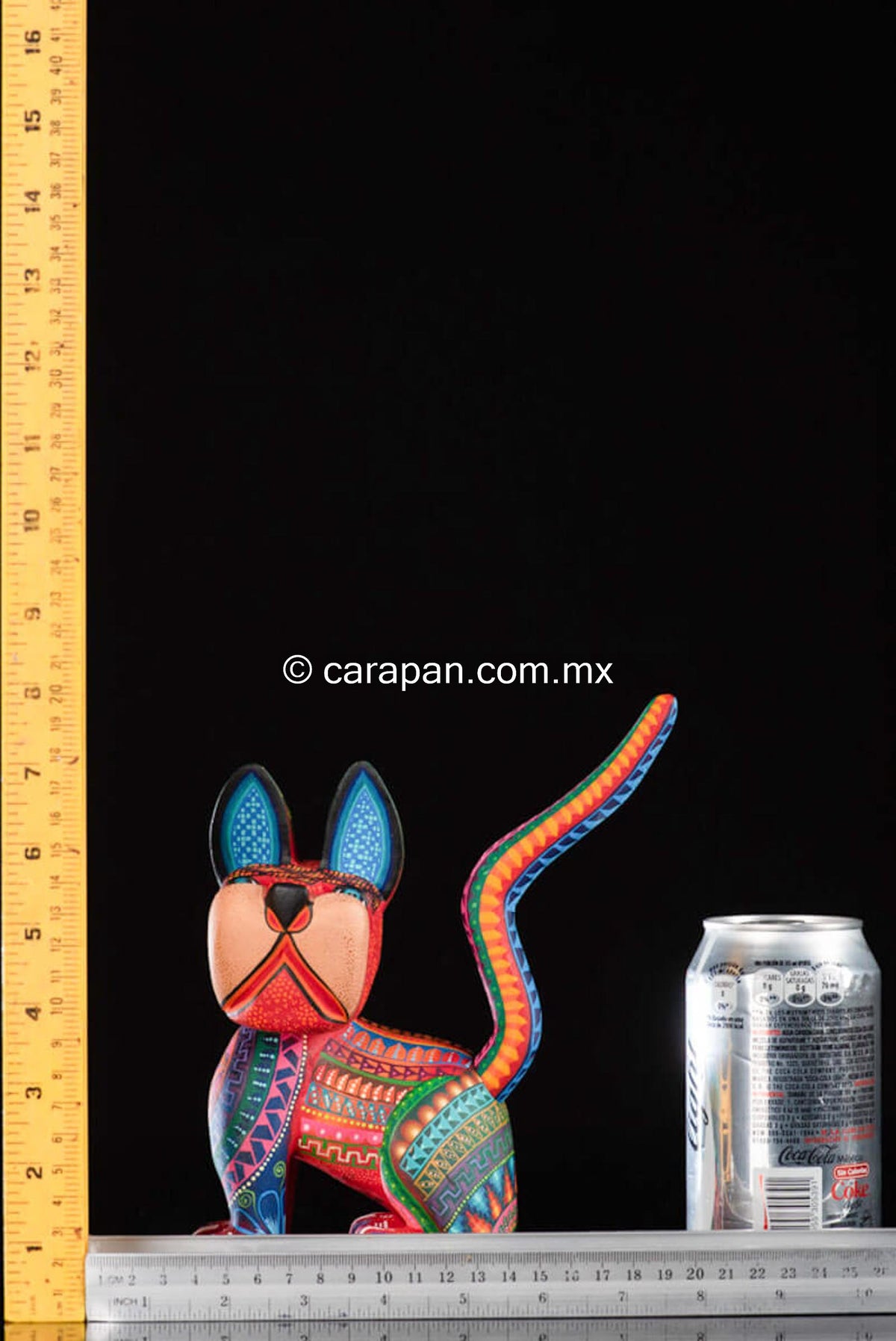 Dog Alebrije Oaxacan Wood Carving