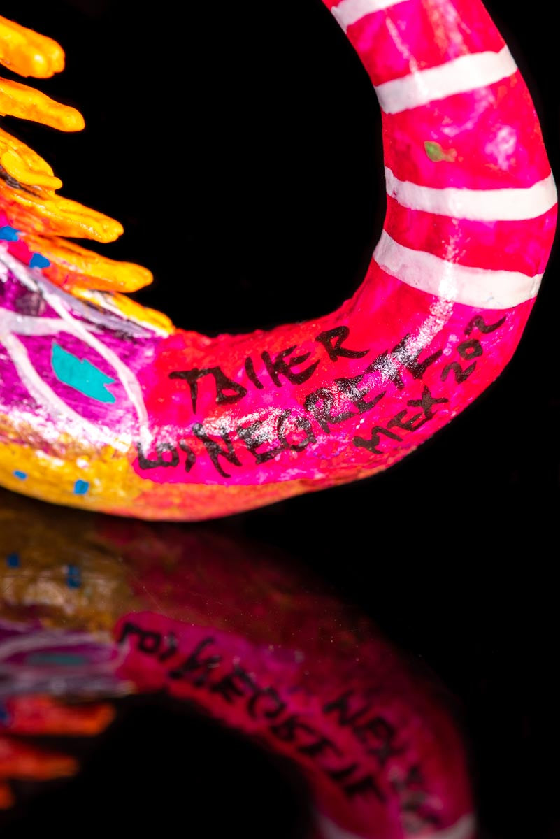 Tail Signature Paper Mache Alebrije