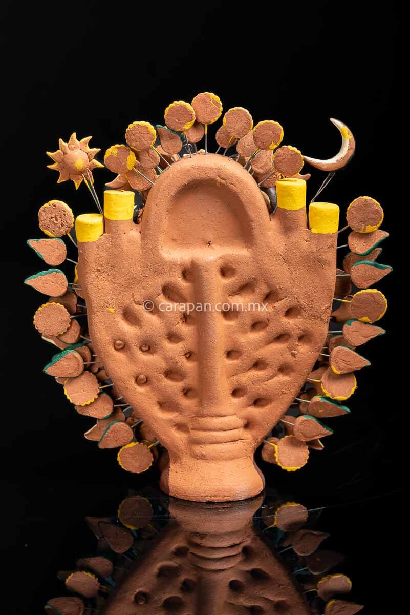 Adam & Eve Mexican Tree of Life Back