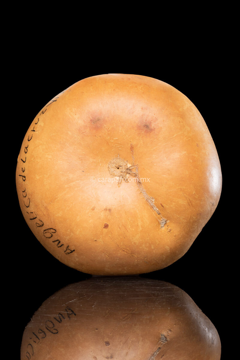 Vintage Huichol Beaded Gourd with star & sacred symbols