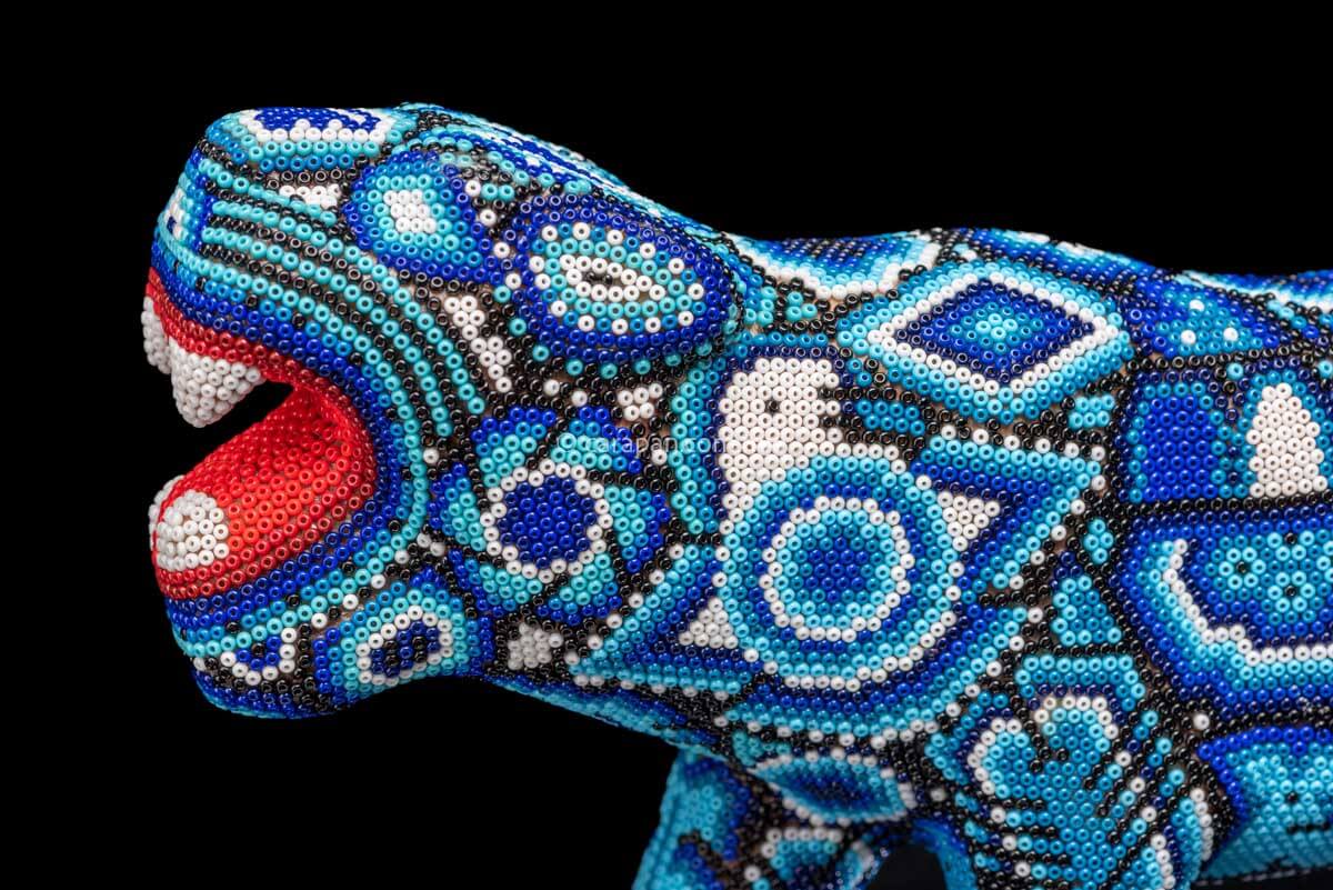 Mexican on sale beaded art