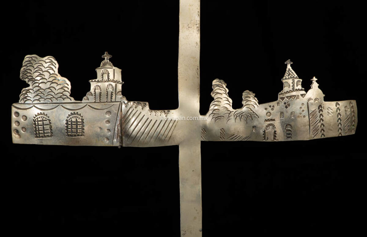 Iron Cross by Master of Folk art Guadalupe Hermosillo