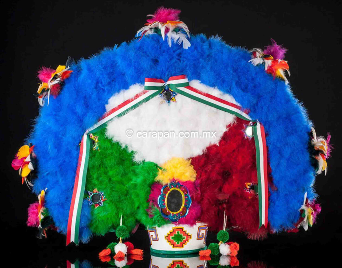 Danza de la Pluma Feather Dance Headress Oaxaca
