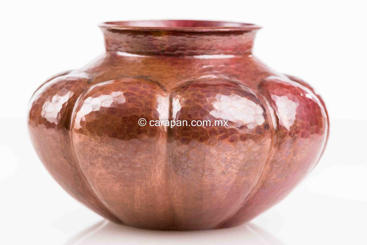 Copper pot from Michoacan Mexico