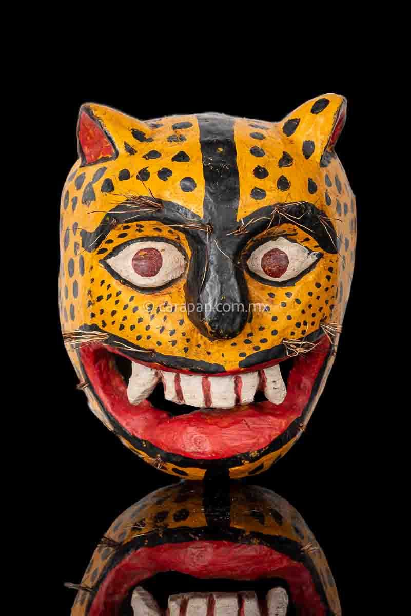 Mexican Jaguar Mask Tecuani Dance from Guerrero