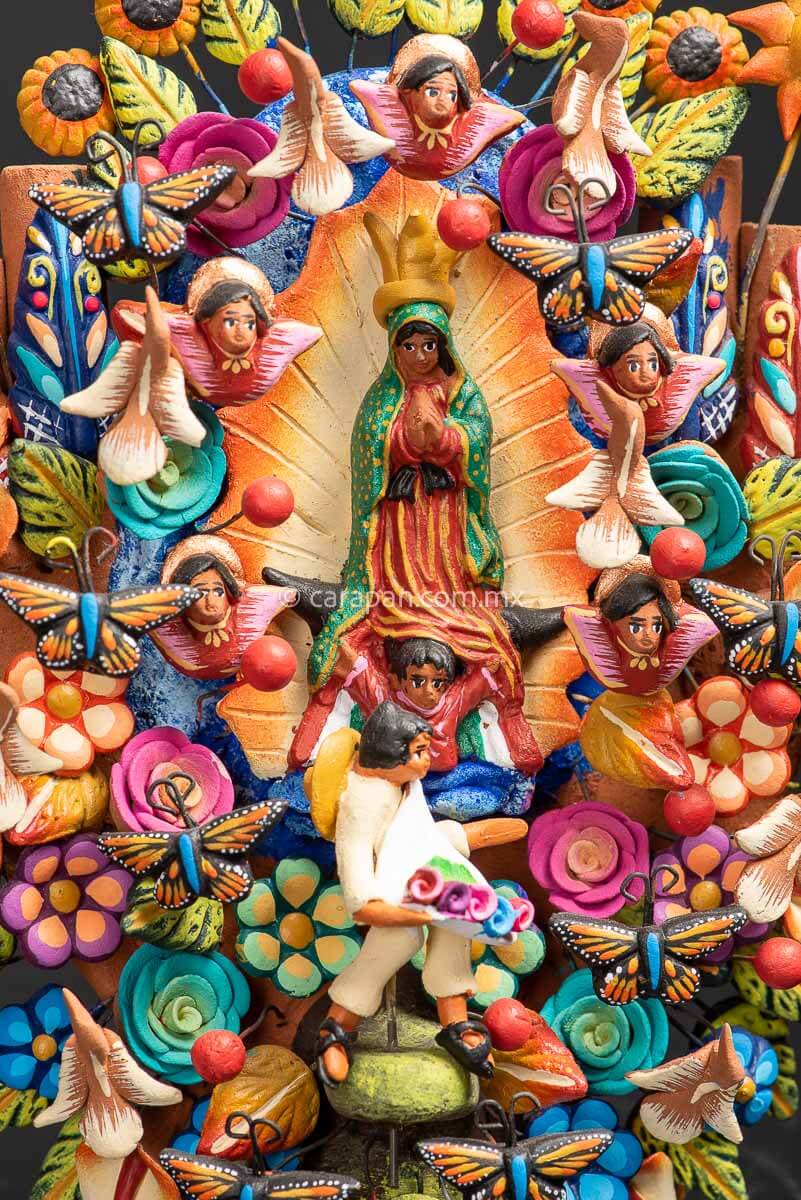 Virgin of Guadalupe Mexican Tree of Life
