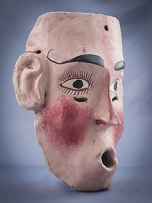 Vintage mexican wood mask