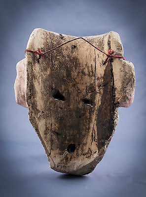 Vintage mexican wood mask