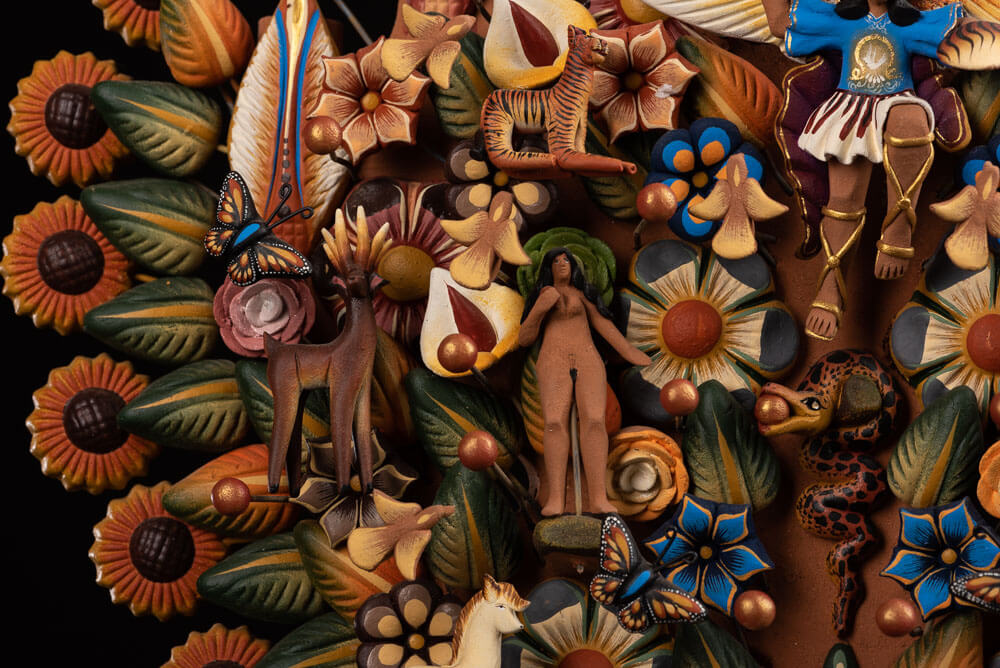 Adam-and-Eve-Mexican-Tree-of-Life-Metepec-Pottery