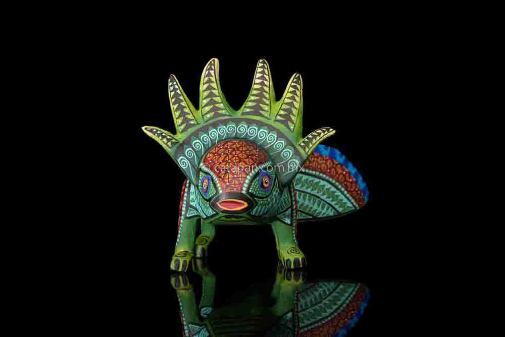 Axolotl Alebrije Oaxacan Wood Carving – CARAPAN, MEXICAN ART