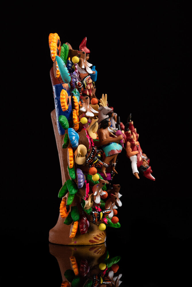 Mexican-Dances-Tree-of-Life-Metepec-Pottery