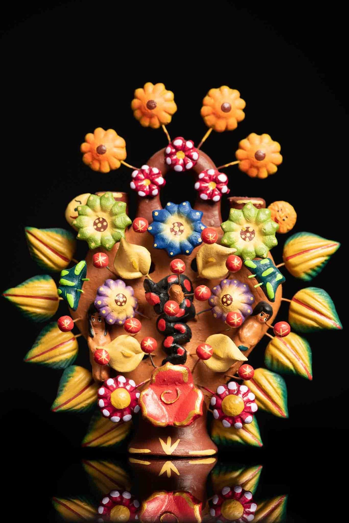 Mexican-Tree-Of-Life-Adam-Eve-Folk-Art
