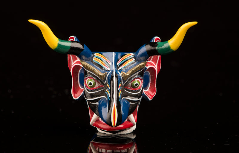 Mexican wood mask