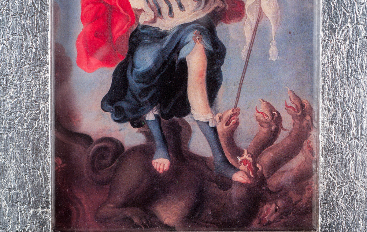 St. Michael mexican painting
